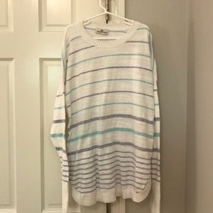 Striped and breezy sweater for spring size s